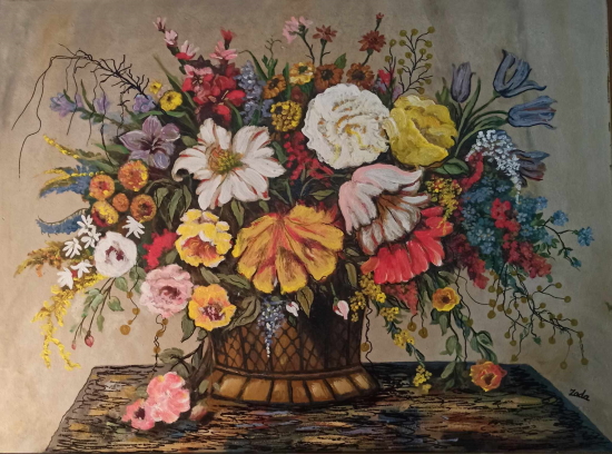 Vaza sa Cvijećem (Zada Pazalja- Šahdanović)